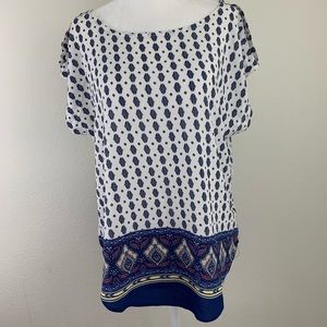 Boho Butterfly Sleeve Blouse Top